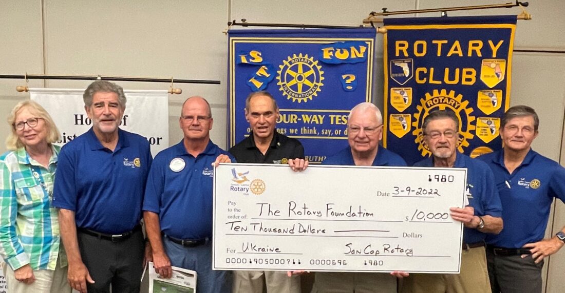 Rotarians donate to disaster response relief News, Sports, Jobs